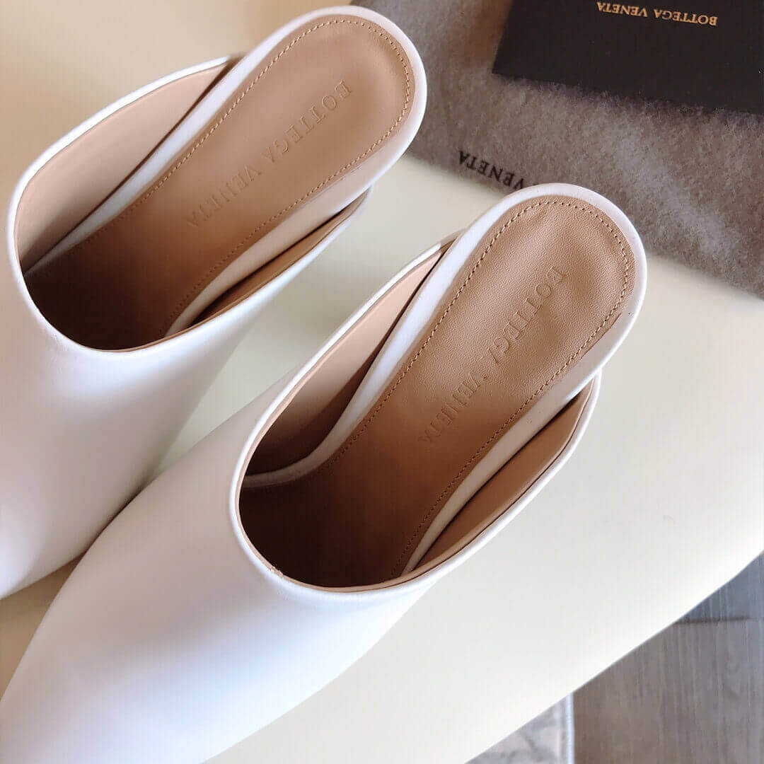 Bottega Veneta Almond Mules 608838