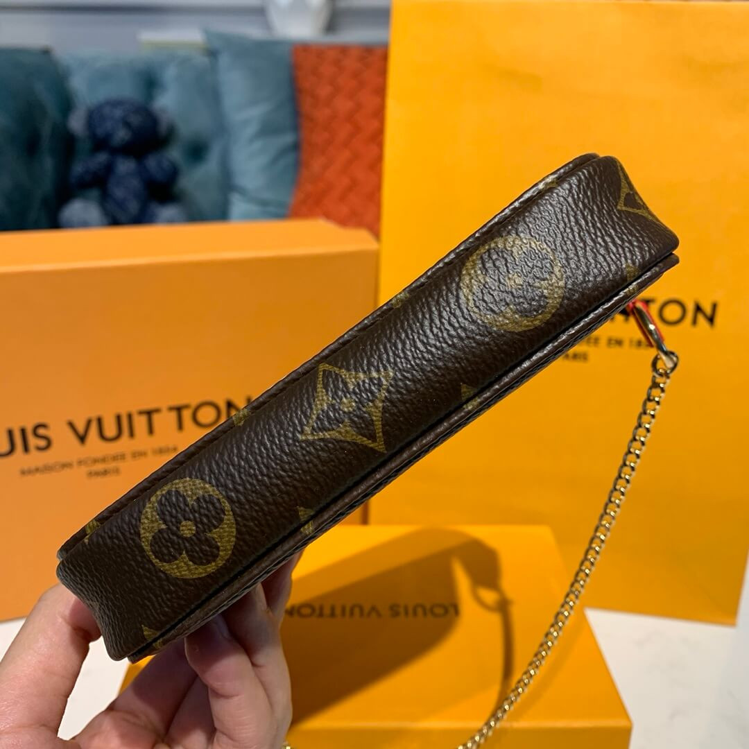 Louis Vuitton Courchevel Mini Pochette Accessoires M68490