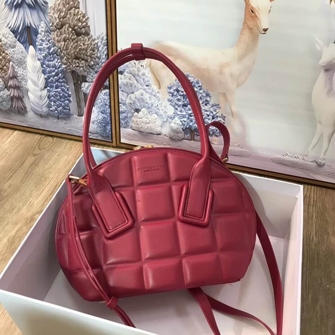 Bottega Veneta Swoop Small Leather Bowling Bag 6610