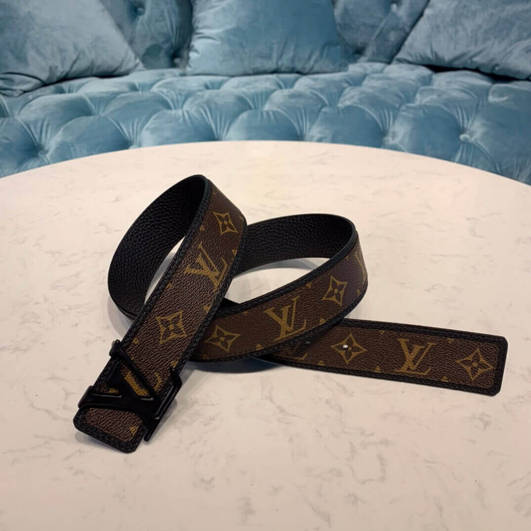 Louis Vuitton LV Shape Patchwork 40mm Belt MP205T
