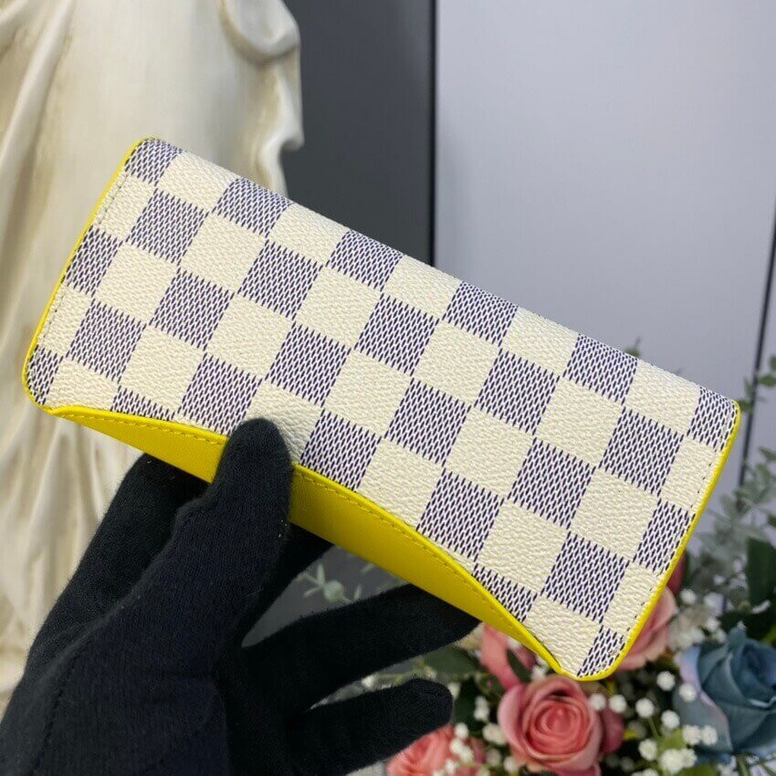 Louis Vuitton Damier Azur Woody Glasses Case GI0388
