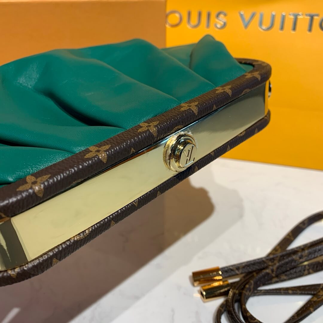 Louis Vuitton Monogram Boursicot EW M66606 Brown/Green