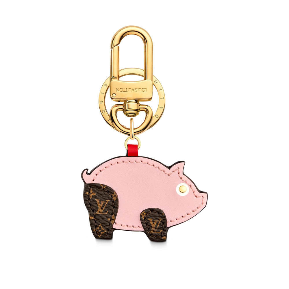 Louis Vuitton Superstition Pig Bag Charm And Key Holder M67402