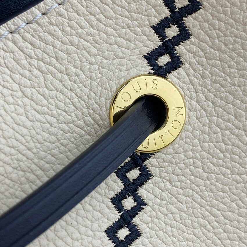 Louis Vuitton Neonoe MM M46023 Creme Beige/Black