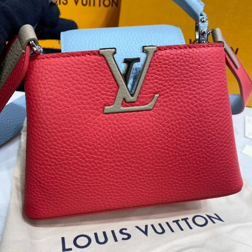 Louis Vuitton Taurillon Leather Capucines Mini M57520