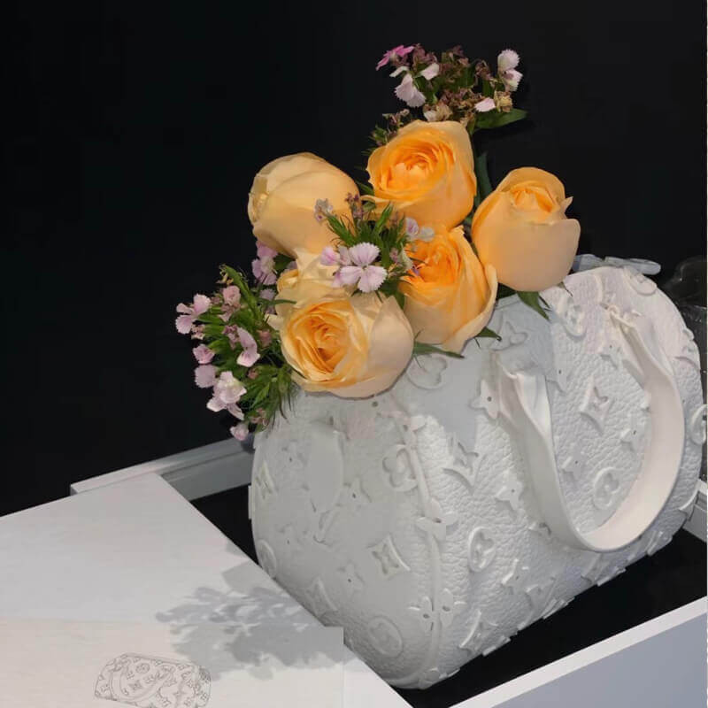 Louis Vuitton Speedy Bag-Shaped Flower Vase