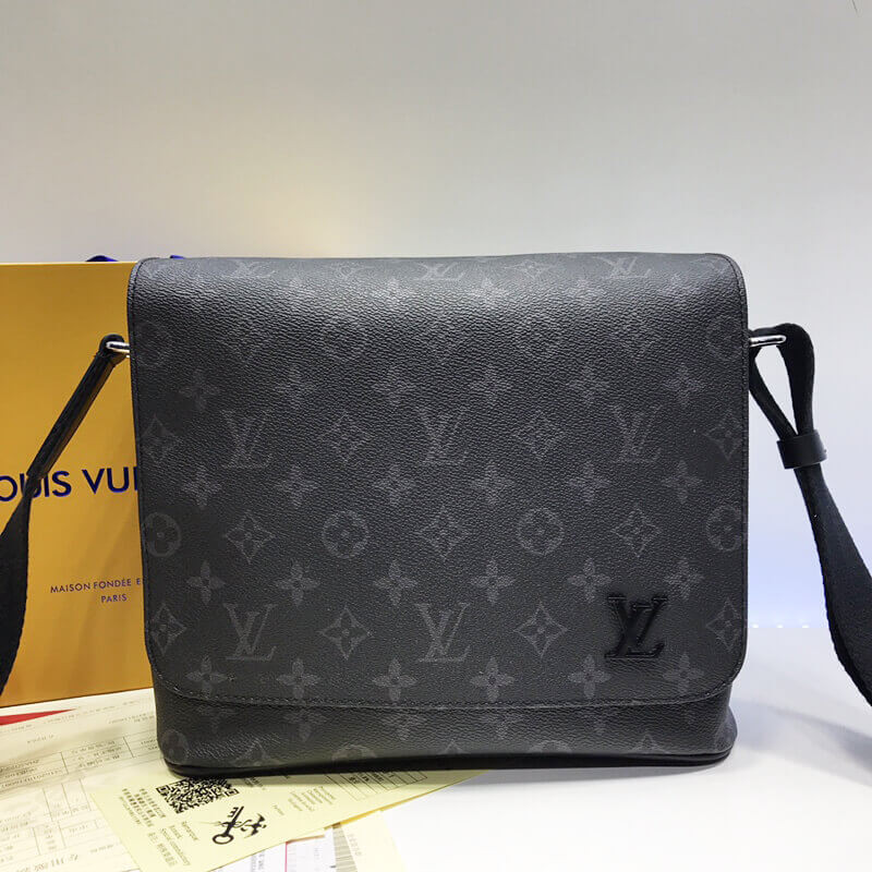 Louis Vuitton Monogramme Eclipse Canvas District PM M44000
