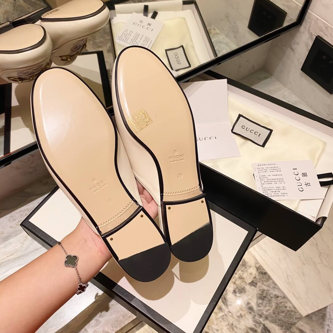 Gucci Princetown Slipper with Mystic Cat 580083