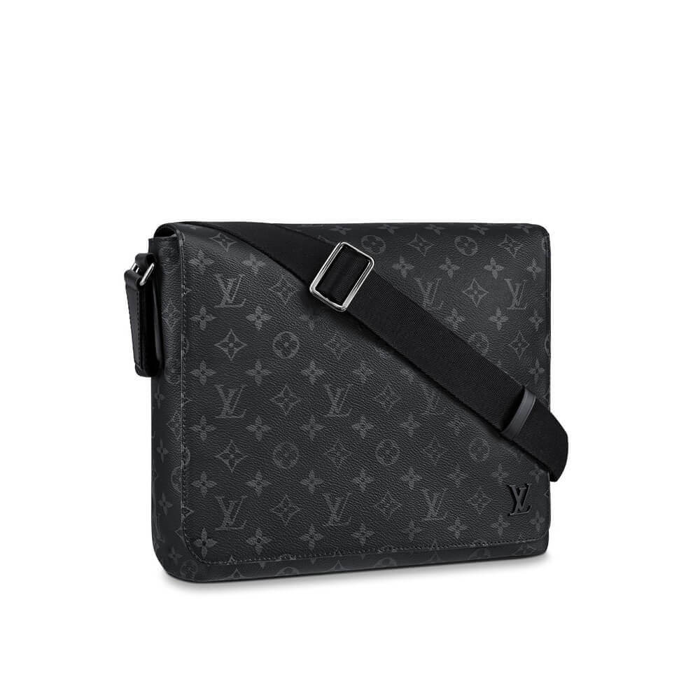 Louis Vuitton Monogram Eclipse Canvas District MM M44001