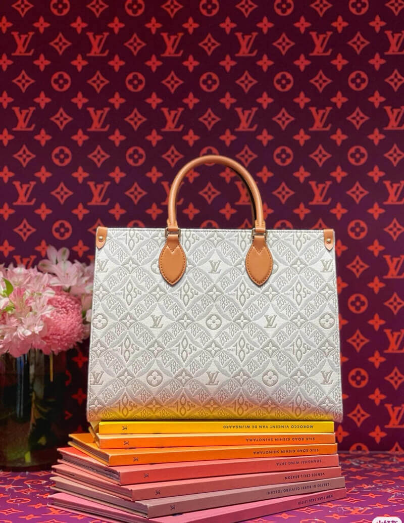 Louis Vuitton Since 1854 Jacquard Textile Onthego MM M59614