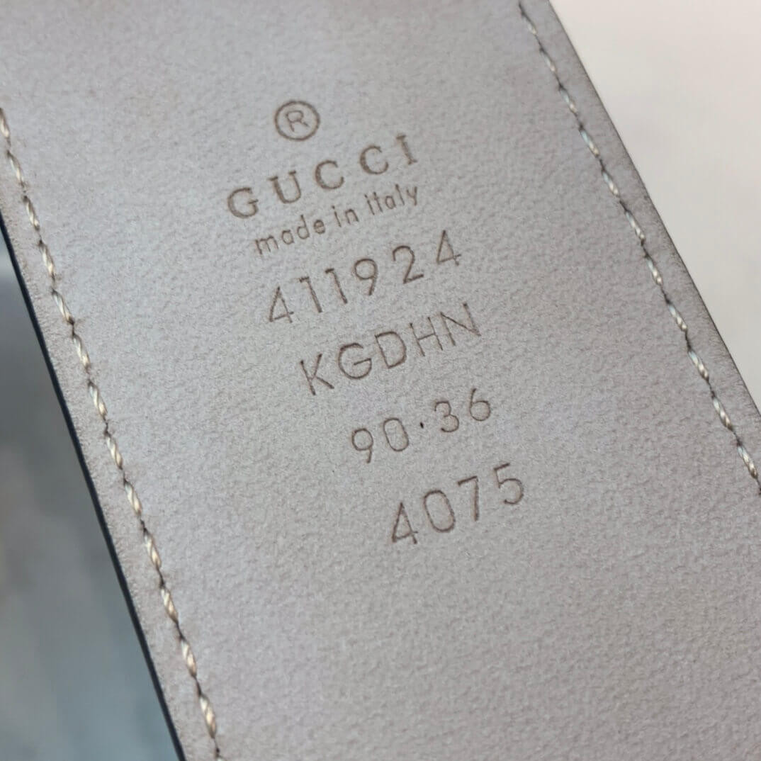 Gucci GG Supreme Belt With G Buckle 411924