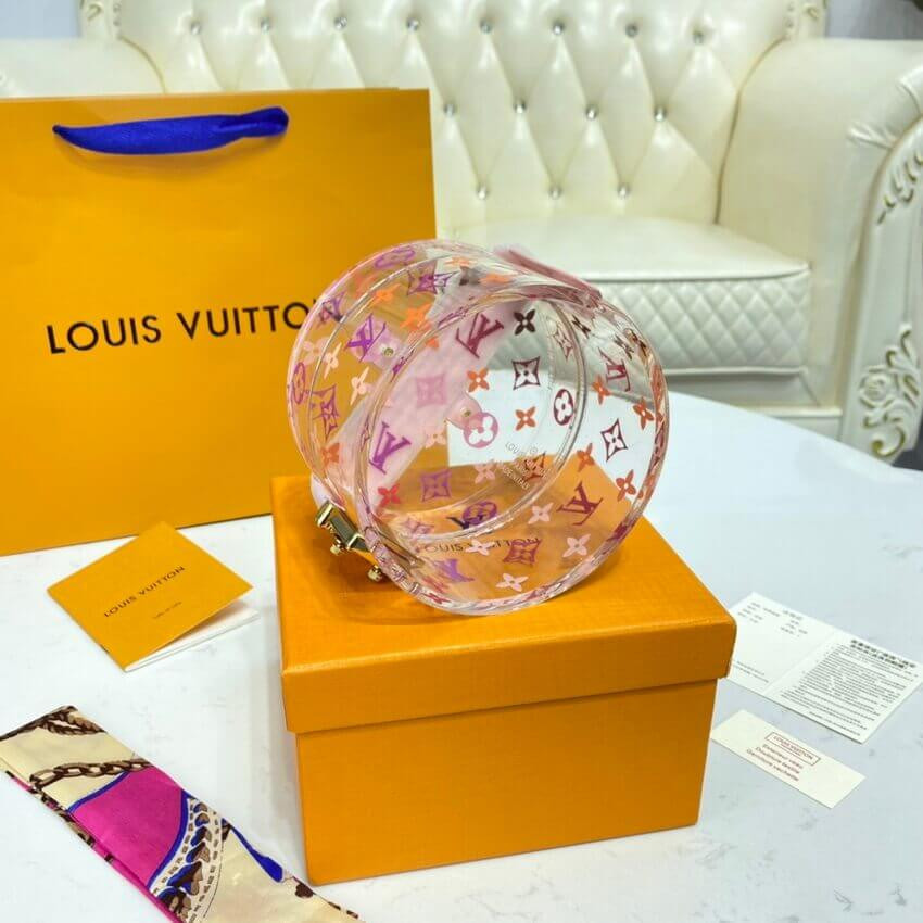 Louis Vuitton Plexiglass Scott Box Pink GI0362