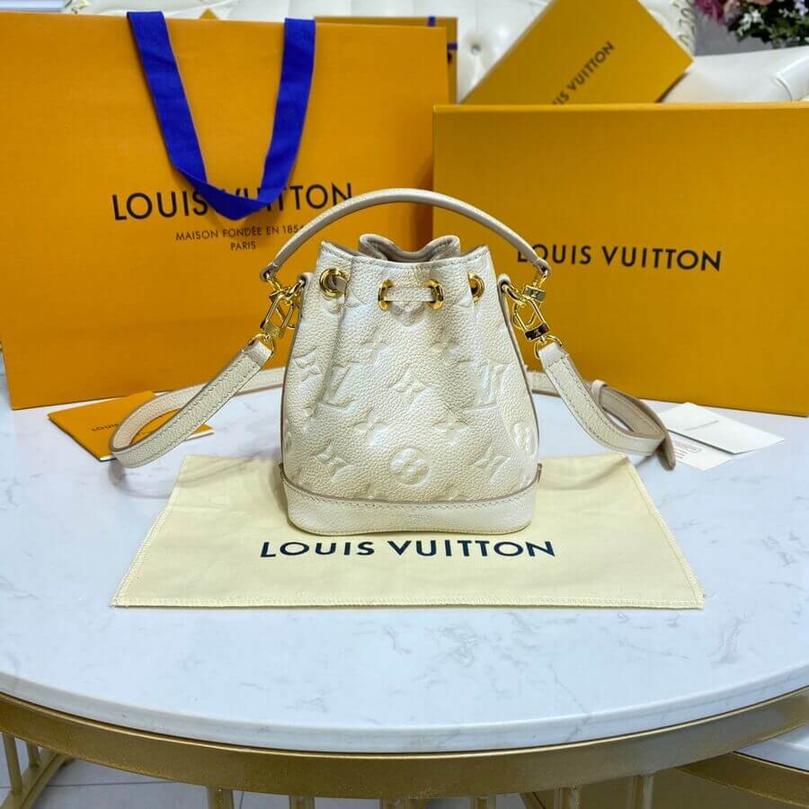 Louis Vuitton Monogram Empreinte Nano Noe M81626 M81463