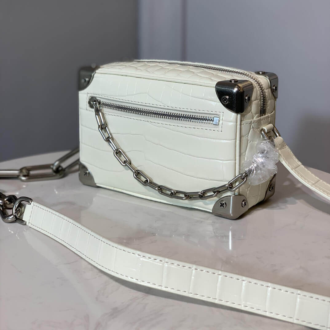 Louis Vuitton Crocodilien Mat Mini Soft Trunk M44480