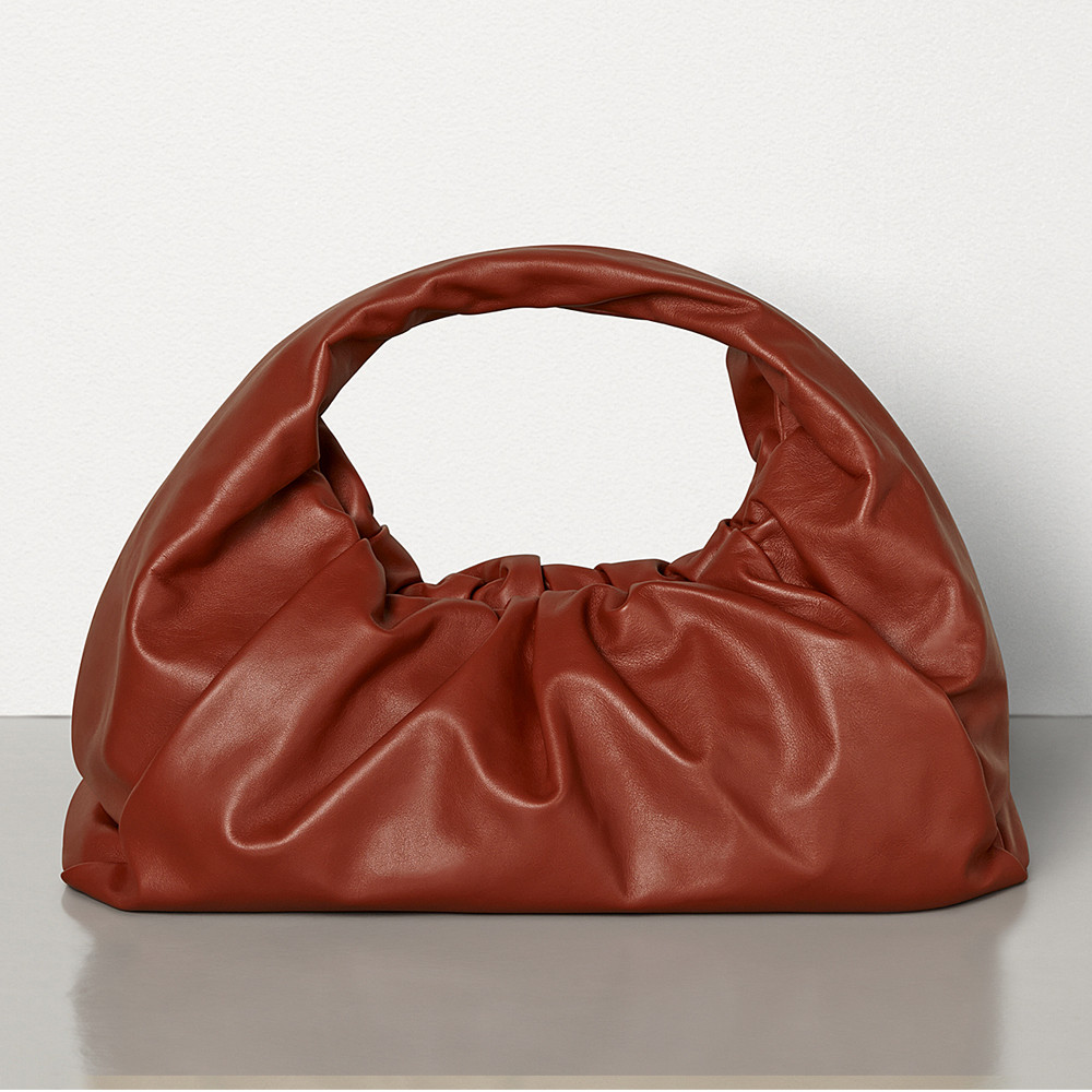 Bottega Veneta The Shoulder Pouch Large Leather Bag 607984