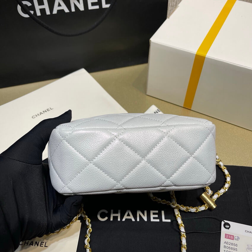 Chanel Grained Calfskin Camera Bag AS2856