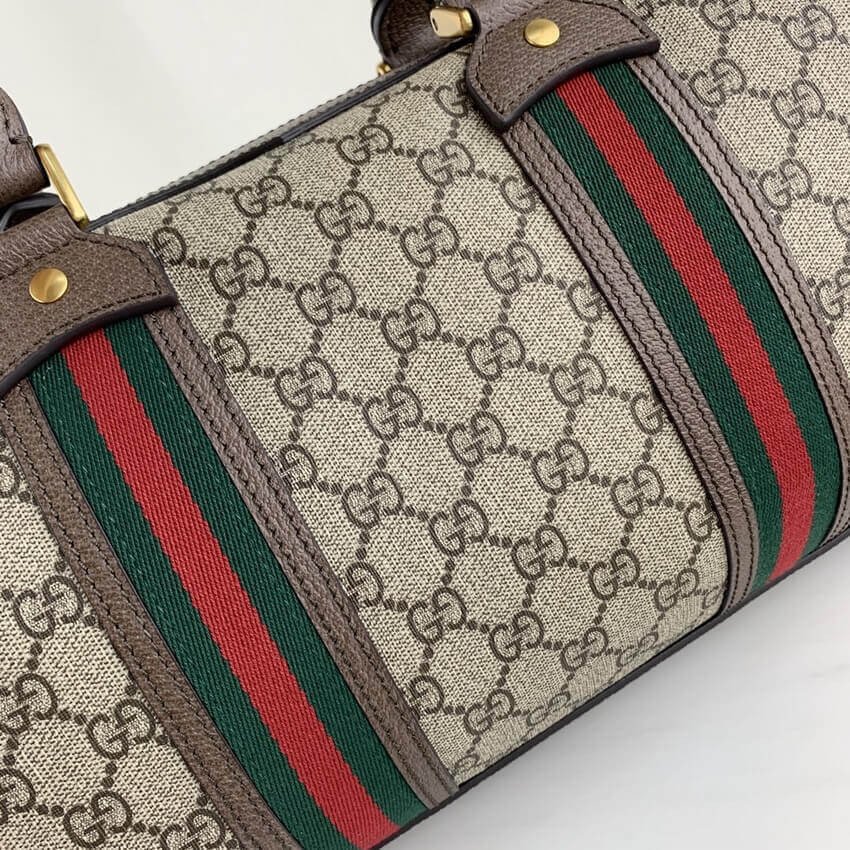 Gucci GG Small Duffel Bag With Web 645017