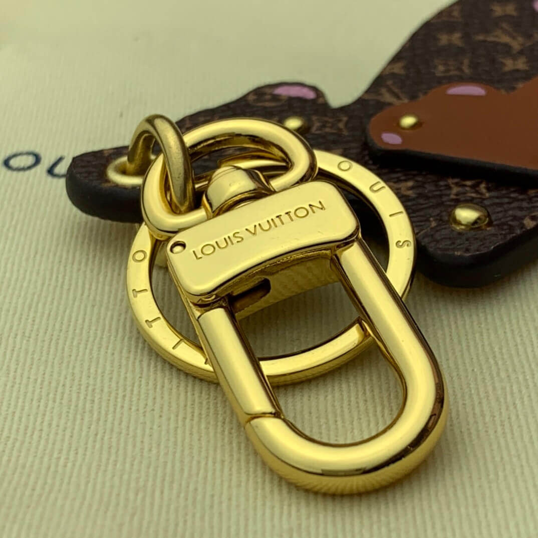 Louis Vuitton Mummy And Baby Bear Bag Charm And Key Holder M69558