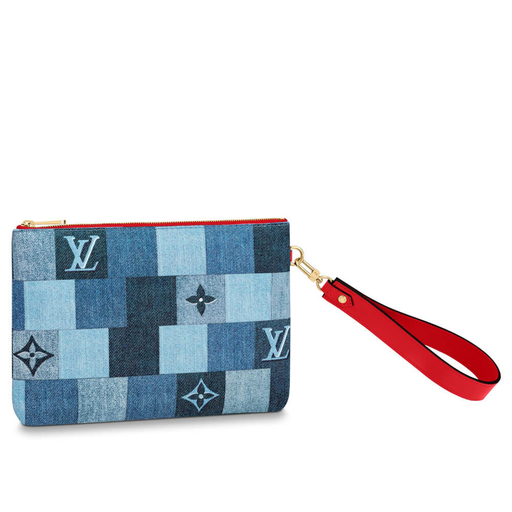 Louis Vuitton Monogram Denim Canvas City Pouch M68761
