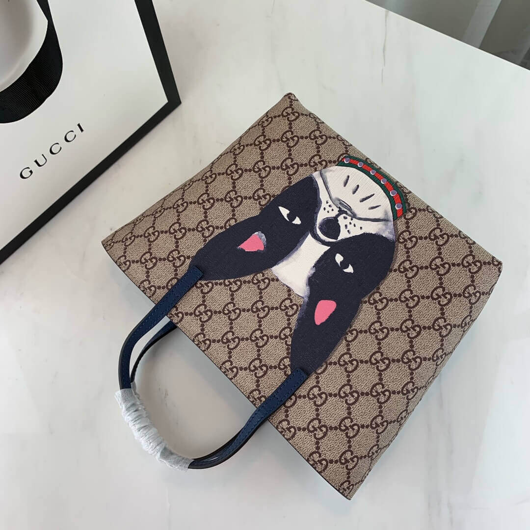 Gucci Childrens GG Dog Tote 410812