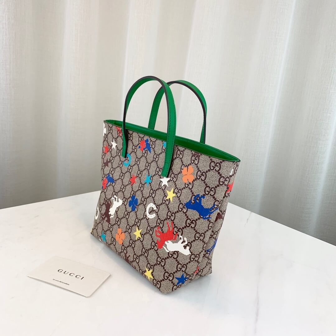 Gucci Childrens GG Fawns Tote 410812