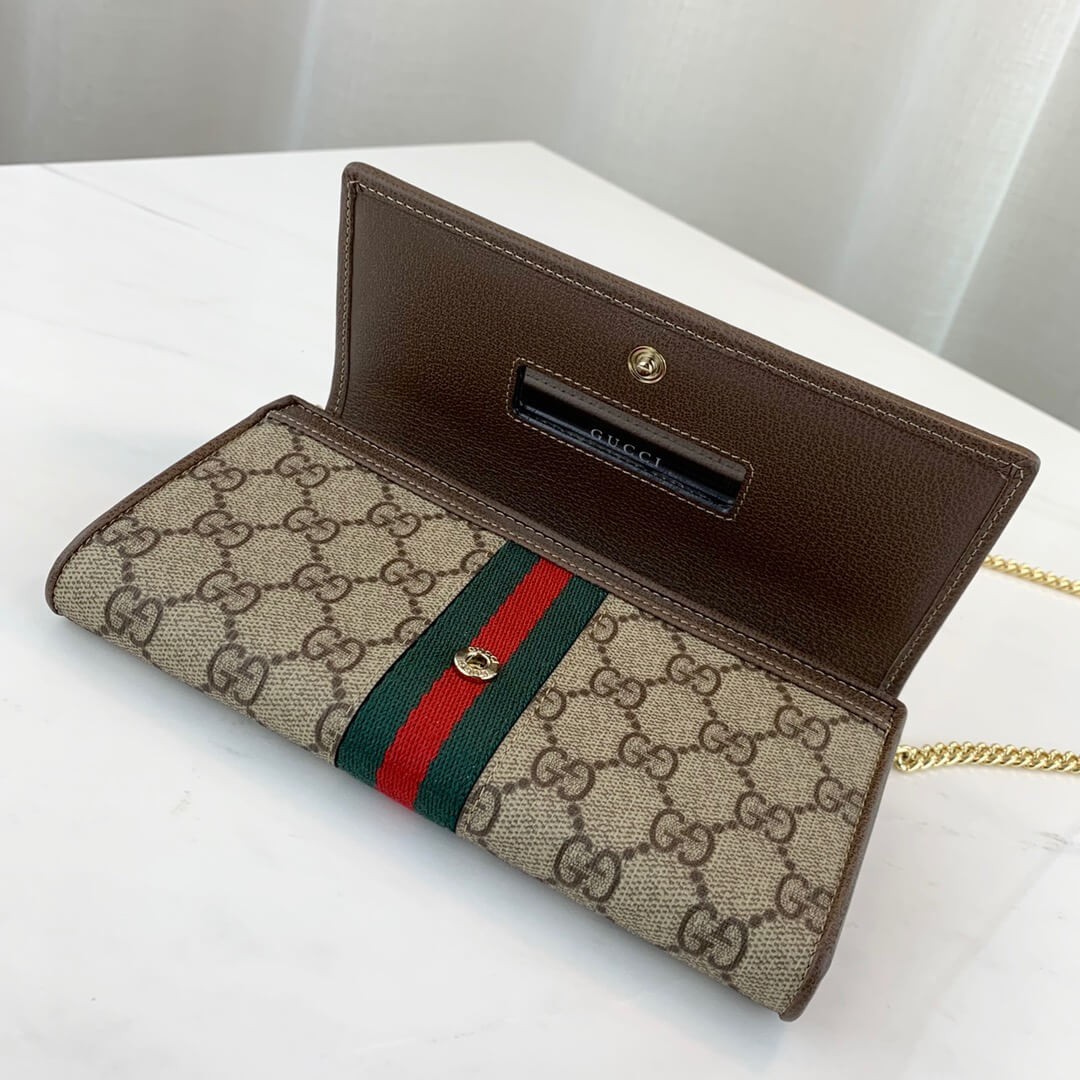 Gucci Ophidia GG Chain Wallet 546592