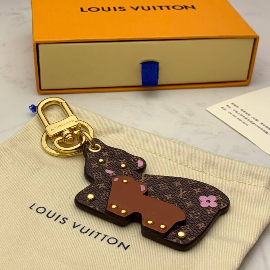 Louis Vuitton Mummy And Baby Bear Bag Charm And Key Holder M69558