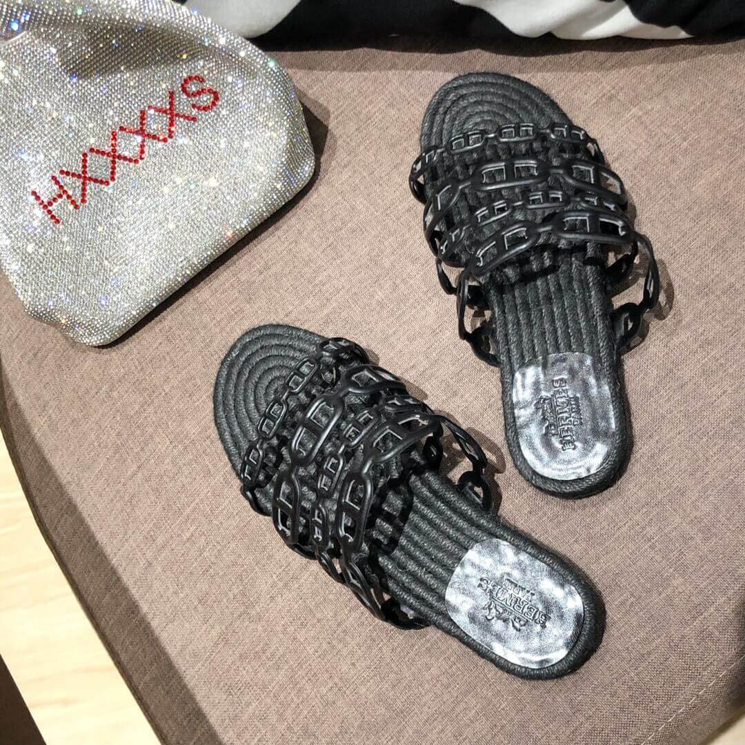 Hermes Ancone Espadrille Nappa Leather H2011