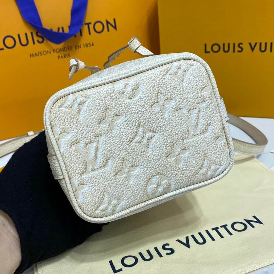 Louis Vuitton Monogram Empreinte Nano Noe M81626 M81463