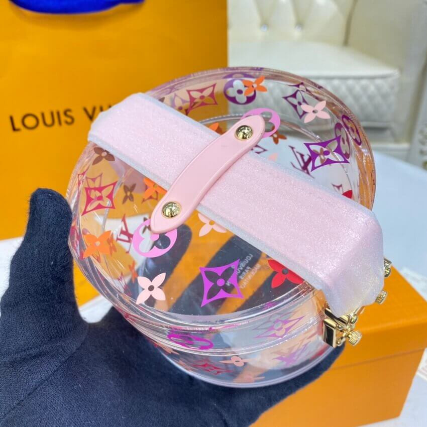 Louis Vuitton Plexiglass Scott Box Pink GI0362