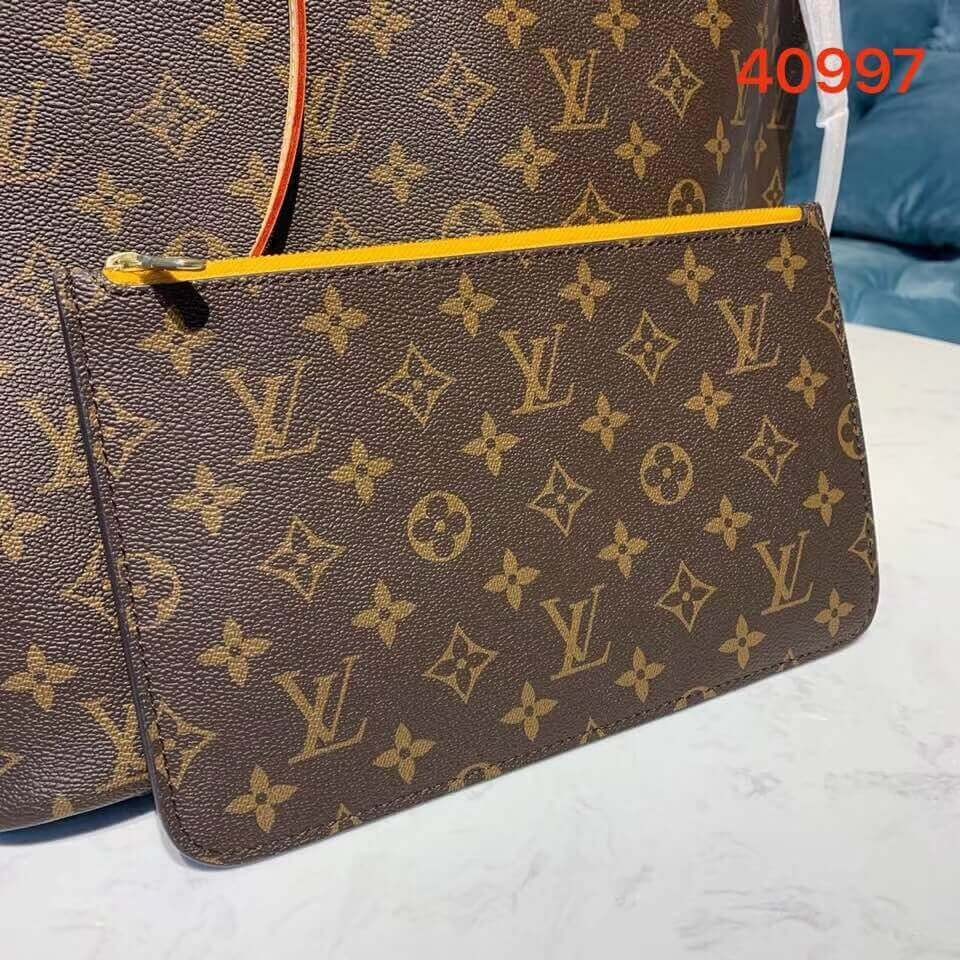 Louis Vuitton Monogram Canvas Neverfull MM M40997 Yellow