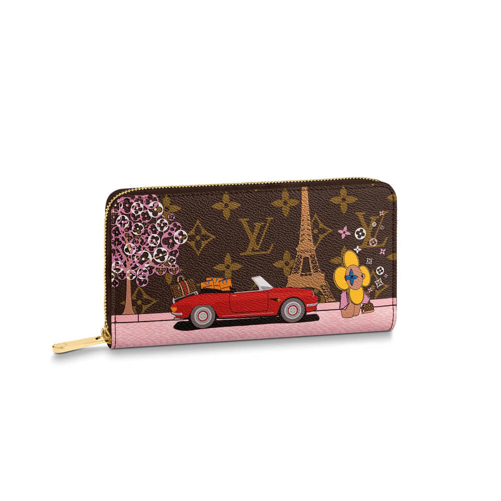 Louis Vuitton Paris Zippy Wallet M68487
