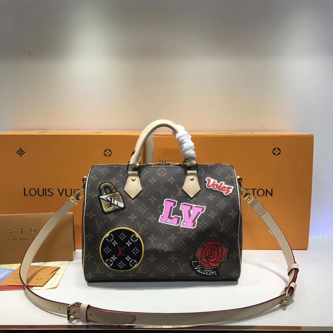 Louis Vuitton Monogram Speedy Bandouliere 30 M43989