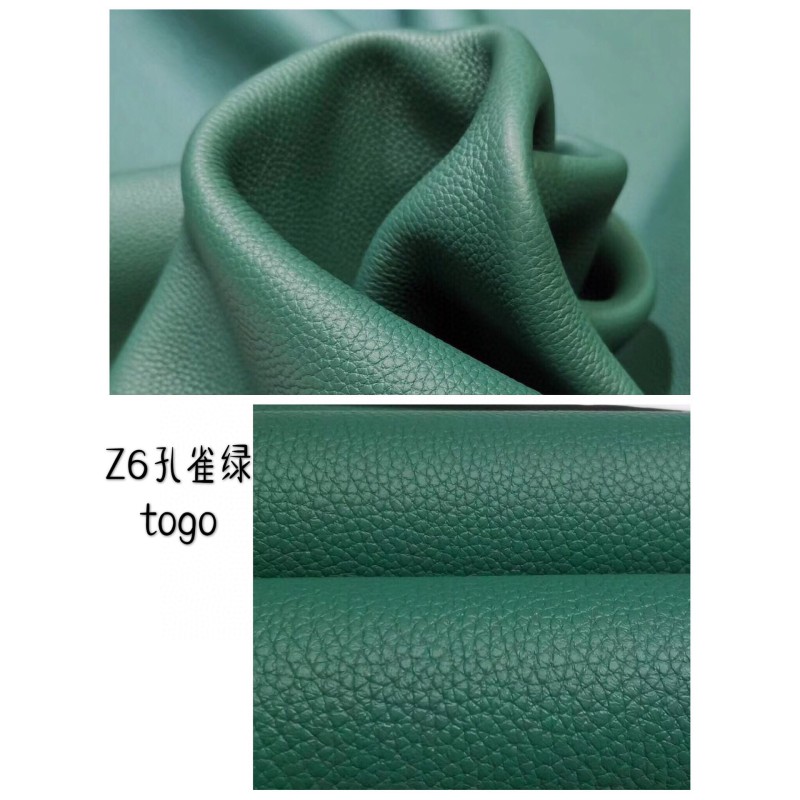 Hermes makes exclusive leather Togo calfskin: Green