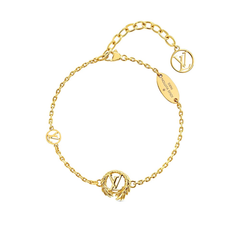 Louis Vuitton M64292 LV Angel Bracelet Yellow Gold