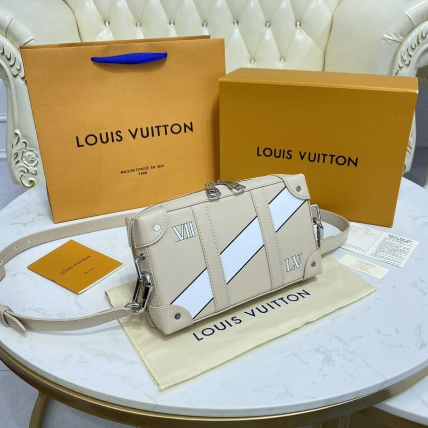 Louis Vuitton Soft Trunk Wallet M45432 Cream