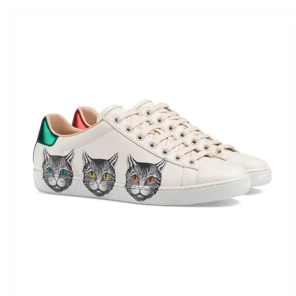 Gucci Ace Sneaker with Mystic Cat 577147
