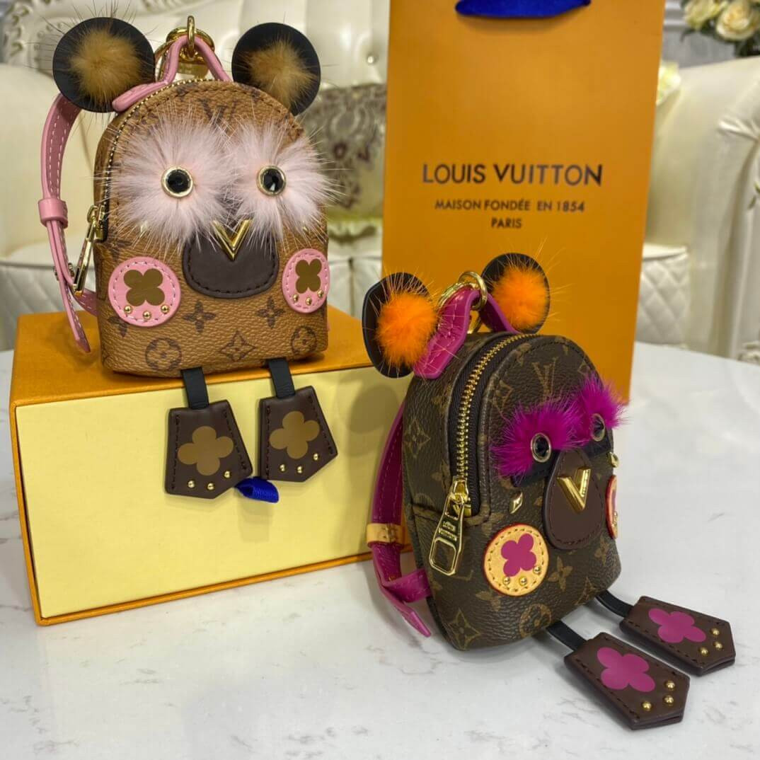 Louis Vuitton Palm Springs Bear Bag Charm and Key Holder M69552