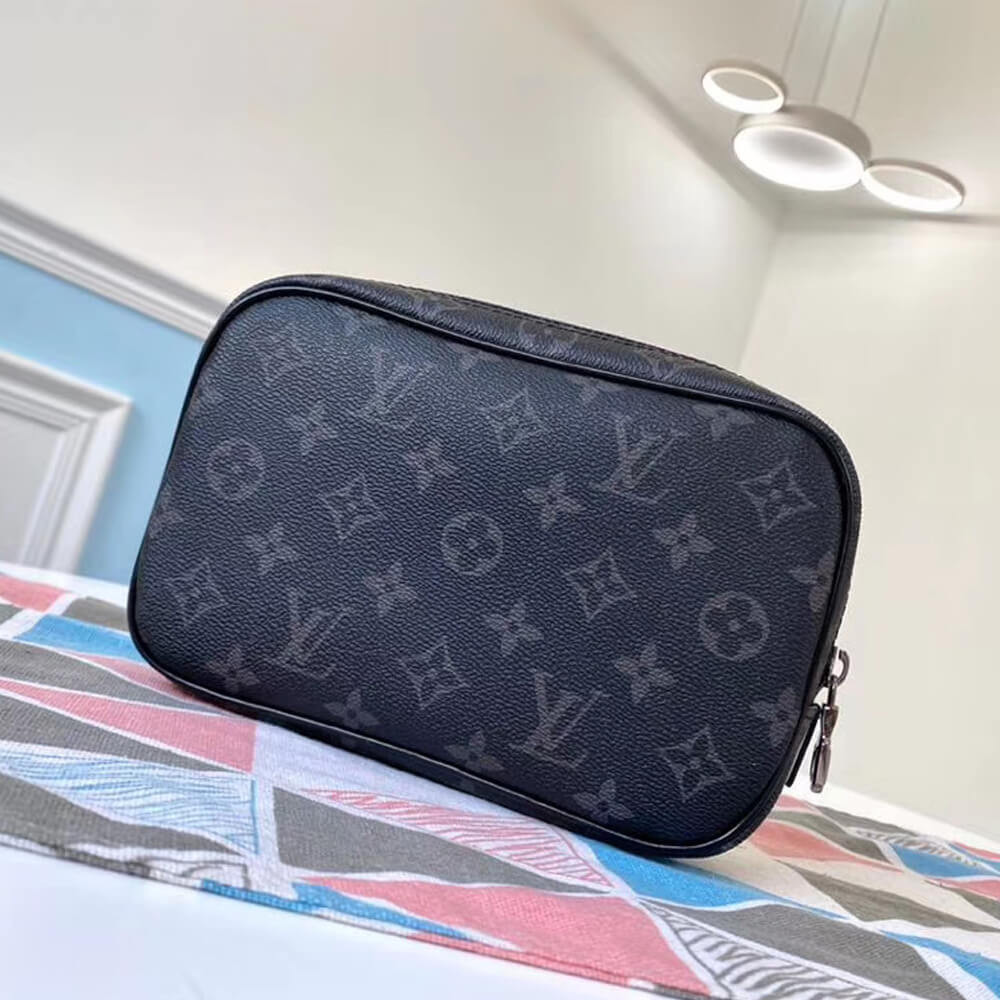 Louis Vuitton Monogram Eclipse Toilet Pouch PM M43384