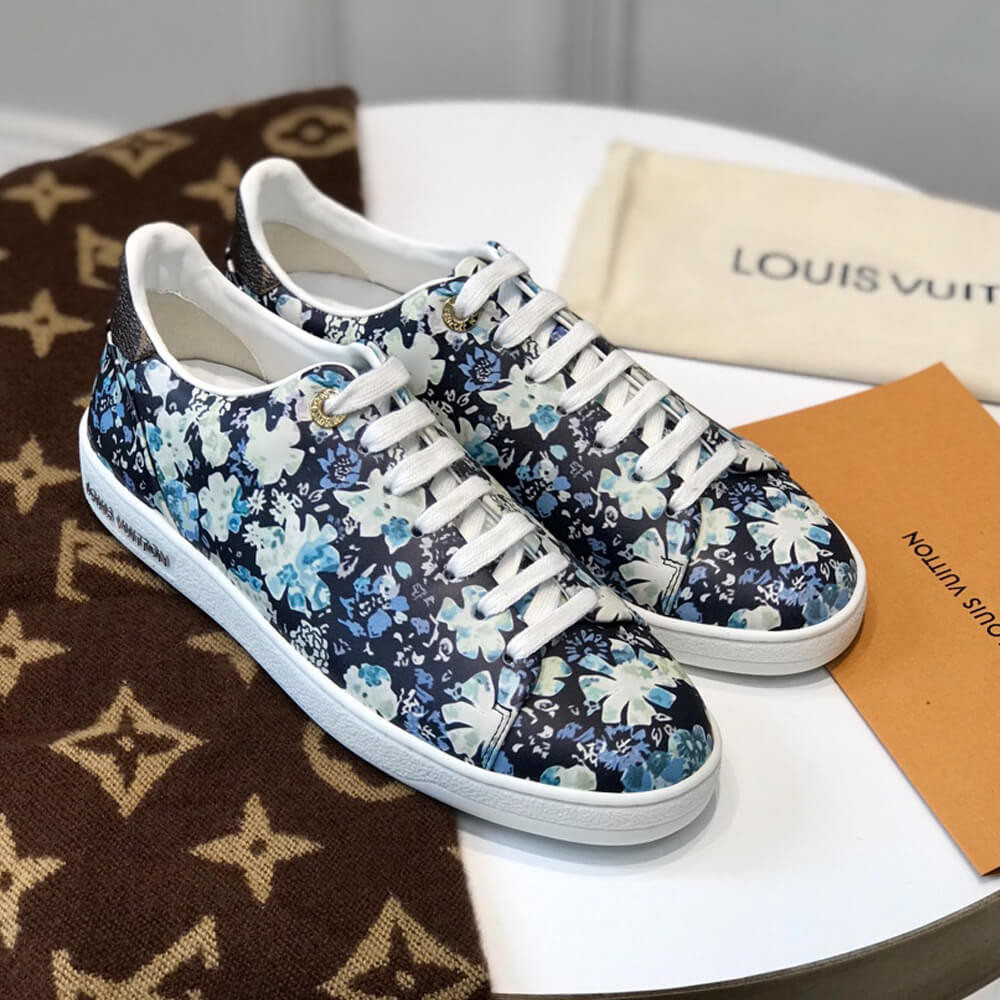 Louis Vuitton Leather Printed Frontrow Sneaker 1A5N7W