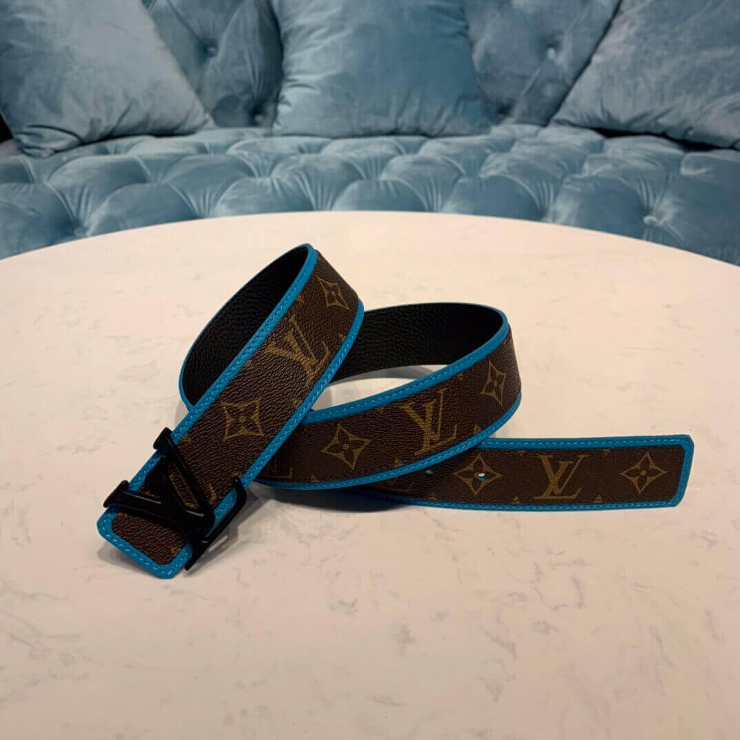 Louis Vuitton LV Shape Patchwork 40mm Belt MP204T