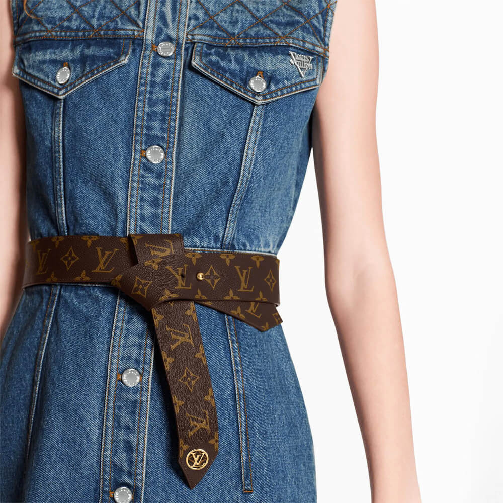 Louis Vuitton Tie The Knot 45mm Belt M0244U