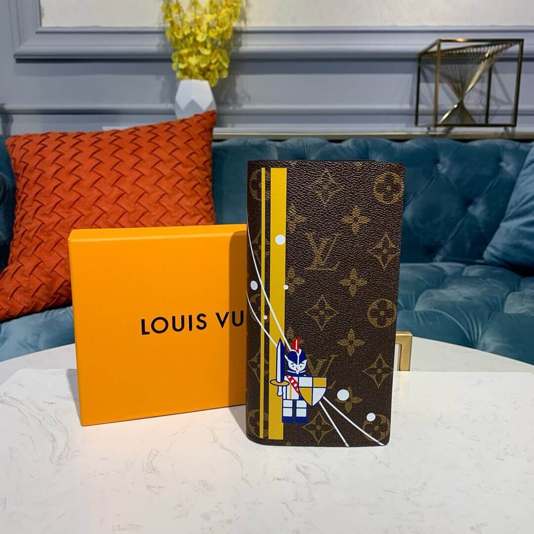 Louis Vuitton Troy Print Brazza Wallet M66540