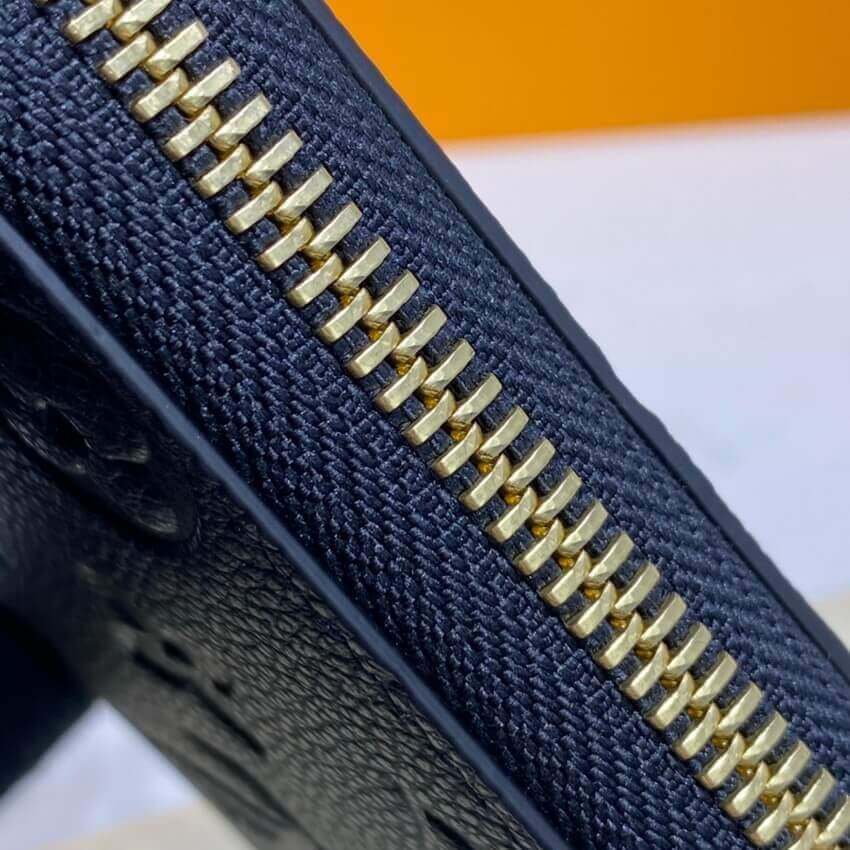 Louis Vuitton Monogram Empreinte Leather Clemence Wallet M60171