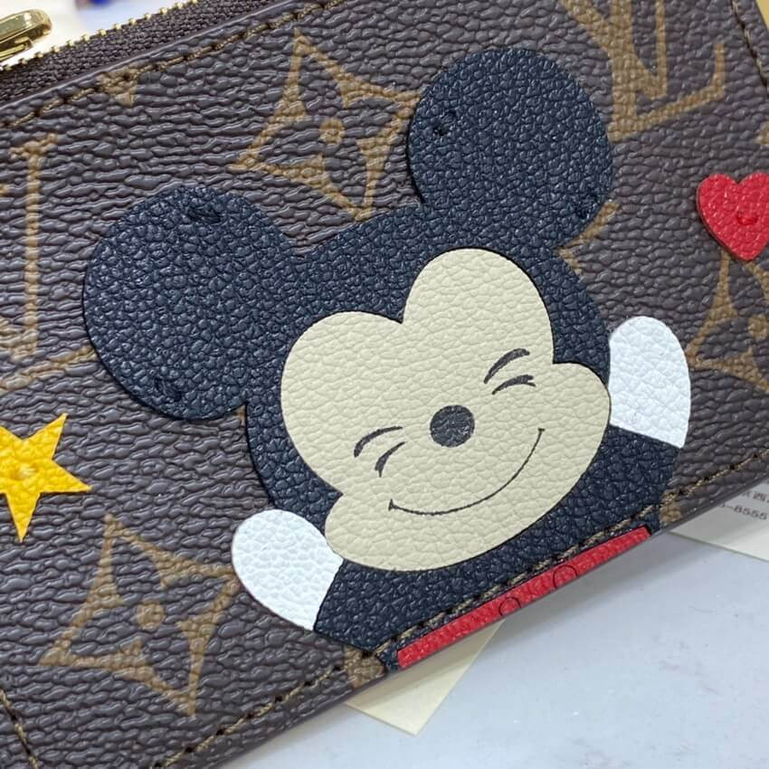 Louis Vuitton Mickey Mouse Coin & Card Holder