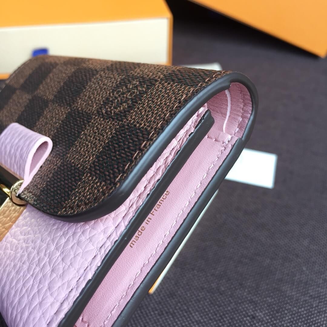 Louis Vuitton Damier Ebene Croisette Compact Wallet N60208