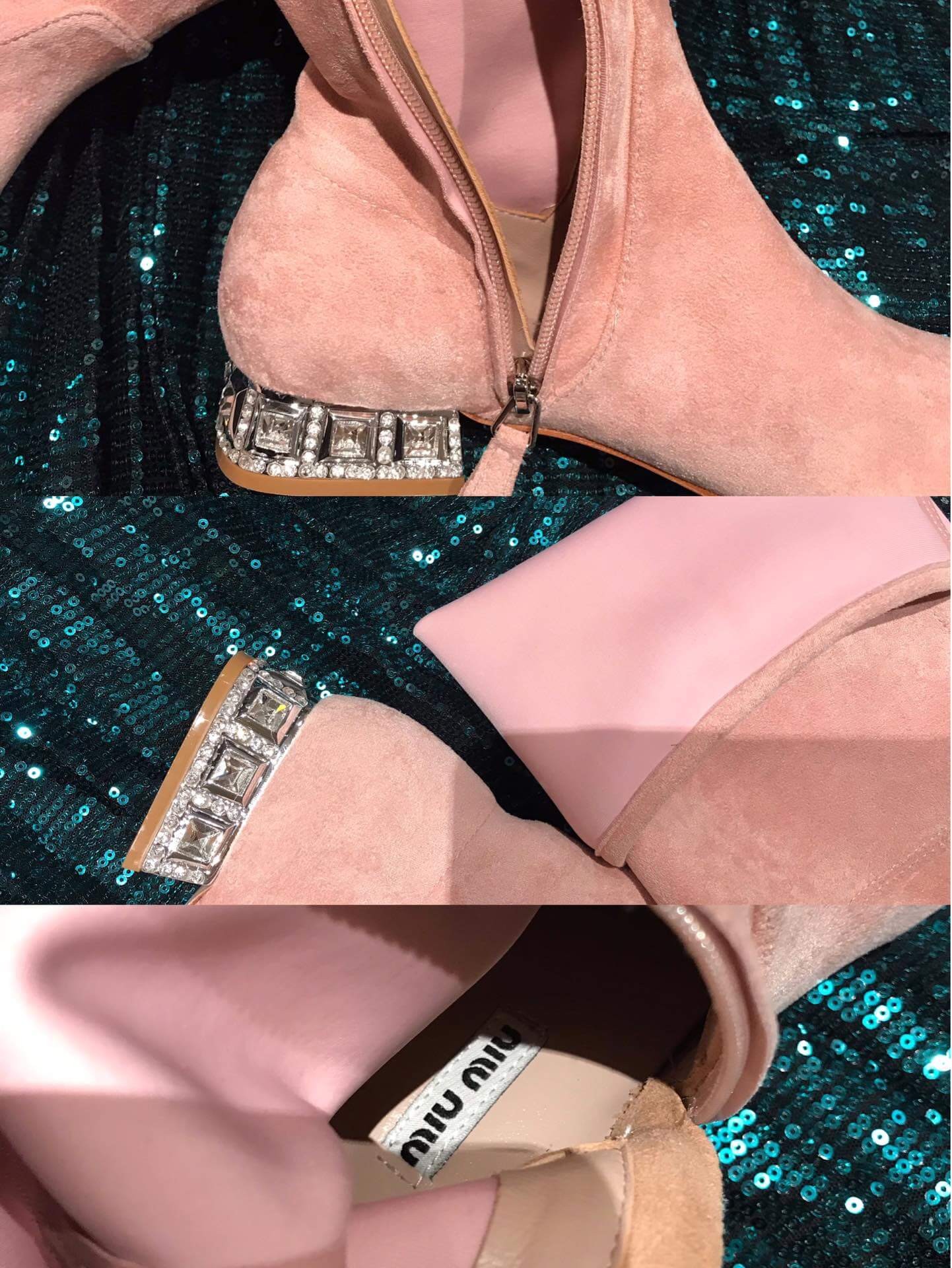 Miu Miu Hight Suede Boots 5W678G