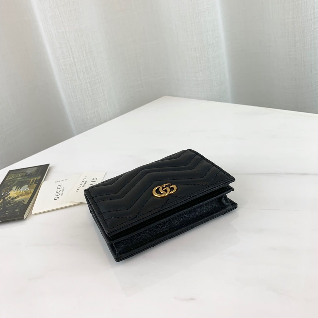 Gucci GG Marmont Card Case Wallet 466492