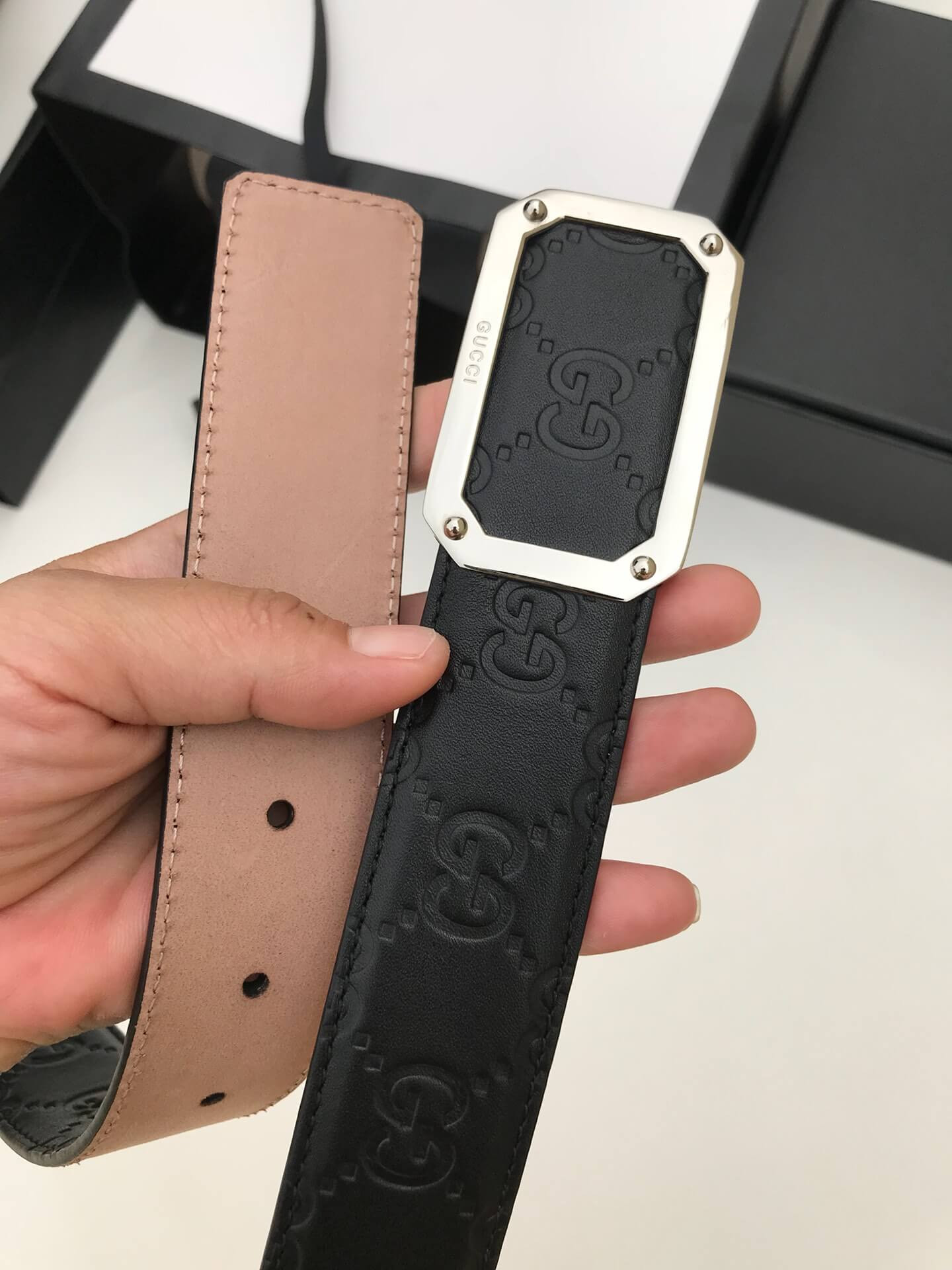 Gucci Signature Leather Belt 403941