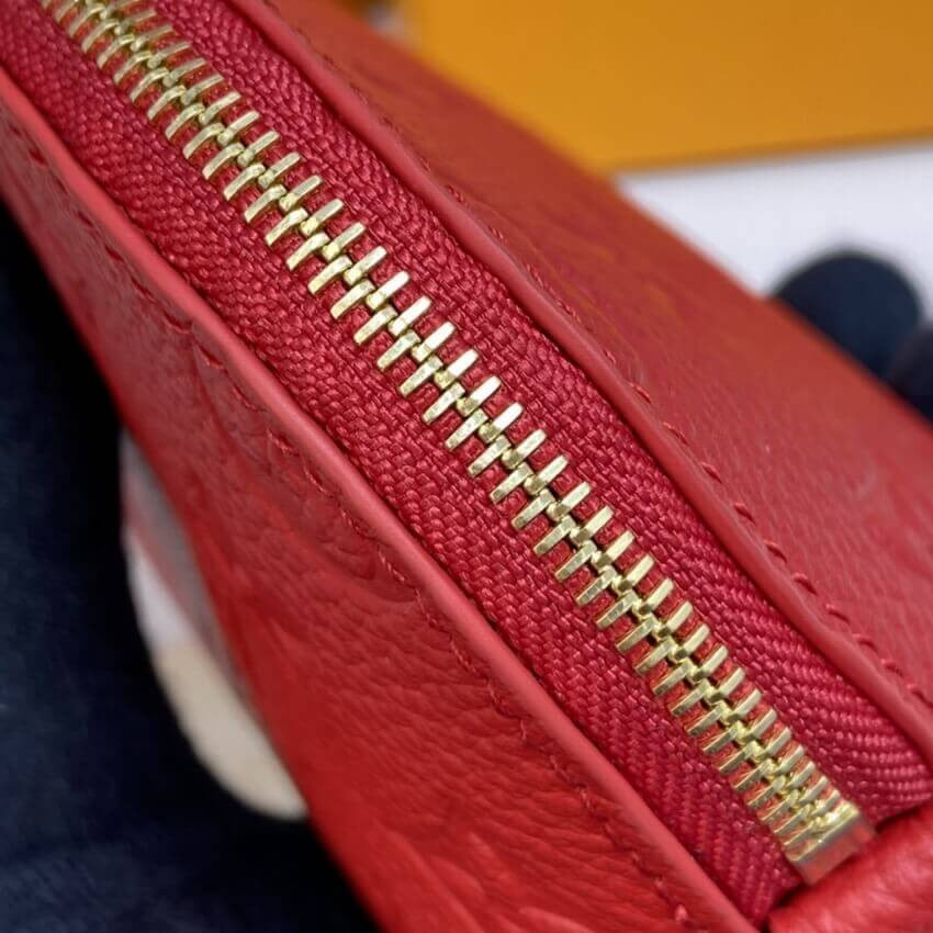 Louis Vuitton Monogram Empreinte Cosmetic Pouch PM M69414